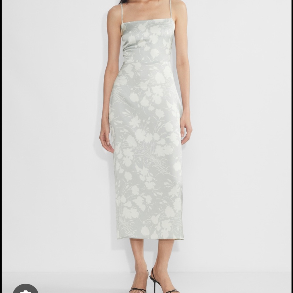 Wilfred Madelyn Satin Dress Midi